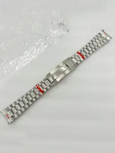 Gold 20MM Presidential Bracelet 316L Stainless Steel Glide Lock Clasp Wristband for Seiko Daytona Submarine DateJust GMT Watch