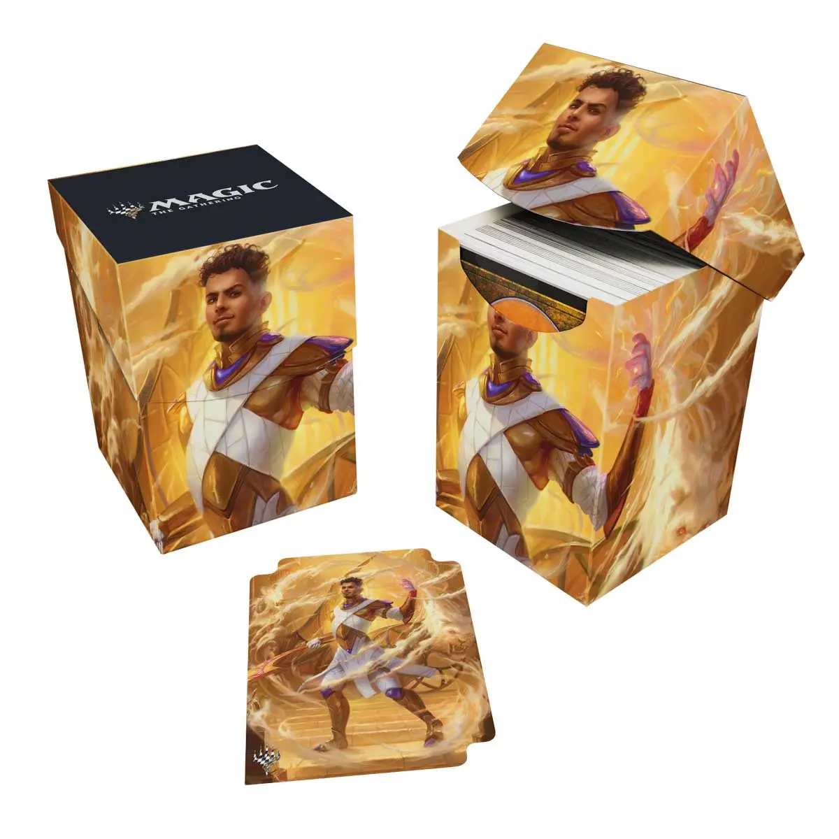 Aetherdrift Basri, Tomorrow’s Champion 100+ DECK BOX® for Magic: The Gathering Aetherdrift Basri, Tomorrow’s Champion 100+ DECK BOX® for Magic: The Gathering