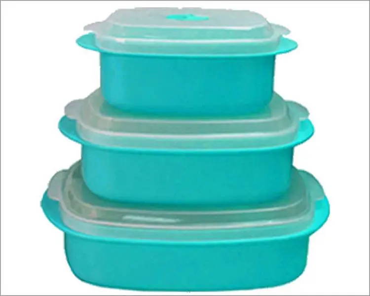 Microwave Cookware Set Turquoise