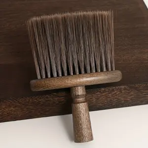 1pc Wood Cleaning Brush - Soft Bristle, Home Cleaning Tool, Multi-Use for Keyboards, Laptops, Cameras & Car Interiors