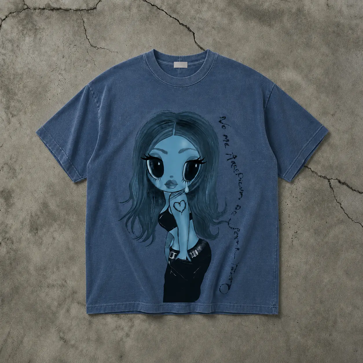 New Album No Me Arrepiento de Sentir Tanto Washed Tee, Two-Sided Latin Music Graphic Tee, Premium 100% Heavyweight Washed Hoodie, La Bichota Fan Gift, Reggaeton Tour Merch