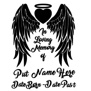 Memorial Decal