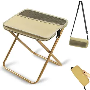 Portable Foldable Backpack Stool, Folding Camping Stool, High Load Capacity, Multiple Colors Available, Ideal for Camping Hiking Fishing Picnic BBQ Travel