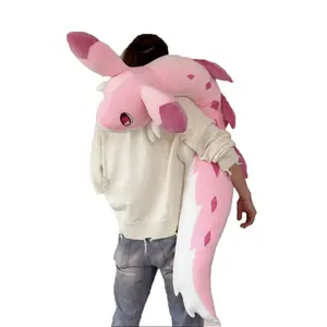 60 Inch Pink Chillet Plush Toys - Giant Soft Figure Doll - Huggable Stuffed Animal Plushies - Furry Stuffed Animal Pillow Gifts for Kids Girlfriend