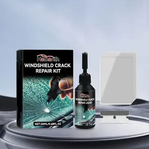 GlassFix Pro Windshield Repair Kit - UV Activated Resin for Crack & Scratch Repair, DIY Solution for Cars Trucks SUVs, Quick Easy Fix with Curing Film & Tool, Restores Clarity & Strength d ly essentia