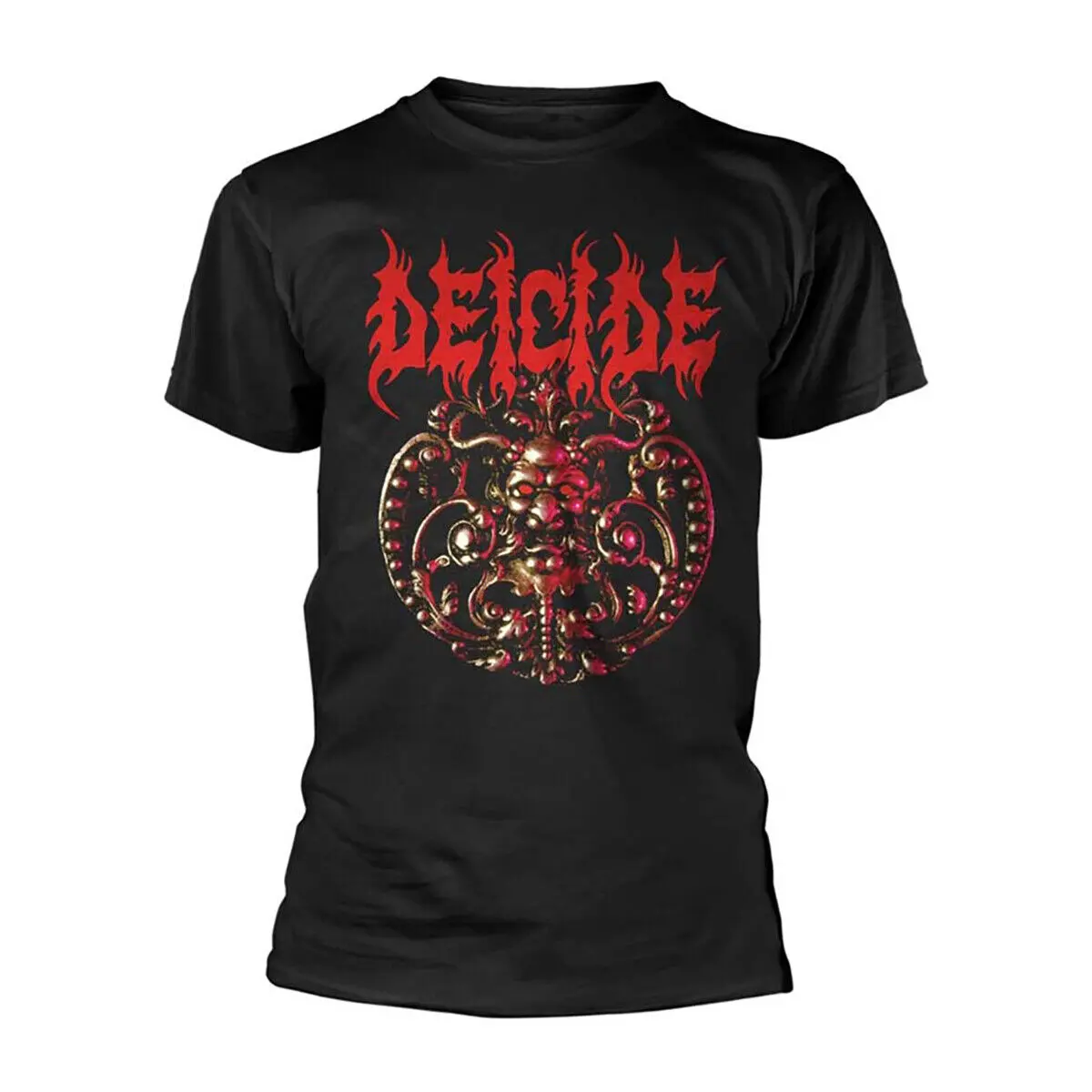 Deicide - 'Deicide' 2 side T-Shirt Cotton Fabric