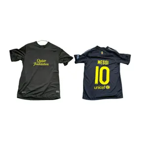 112 FC Barcelona Away Black Short Sleeve No. 10 Leo Messi Soccer Jersey Championship Edition football jersey top black soccer jersey