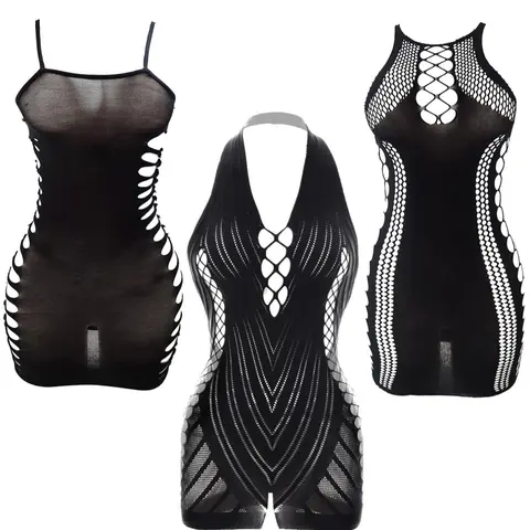 Women's Solid Fishnet Cover Up Dress, Casual Hollow Out Bodycon Cover Up for Beach Holiday Vacation, Ladies Swimwear for All Seasons, Swimsuit Cover Up, Beach Cover Ups, Beachwear Cover Up, Mesh Cover Up, Swimwear Coverups, Coverups for Bathing Suits