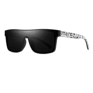 Large frame one-piece glasses outdoor sports sunglasses retro fashion casual cycling driving sunglasses