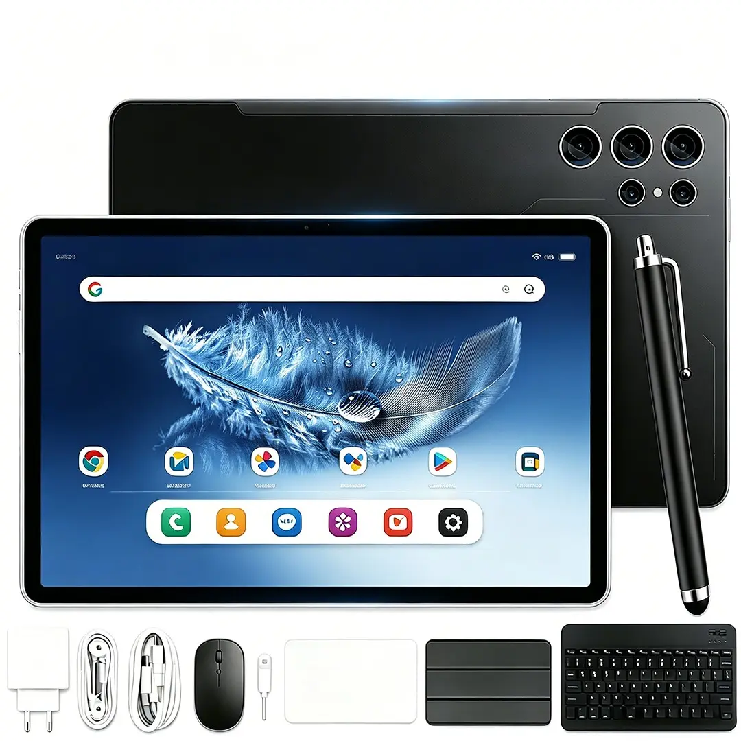 Eight Core F2 Reading Tablet, 6gb RAM 256GB Storage, 1280x800 HD Screen, 5000mah Battery, Dual Cameras, Android Os, Octa-Core Processor