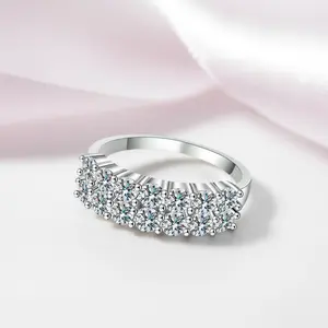 3mm Half Eternity Diamond Option Wedding Ring