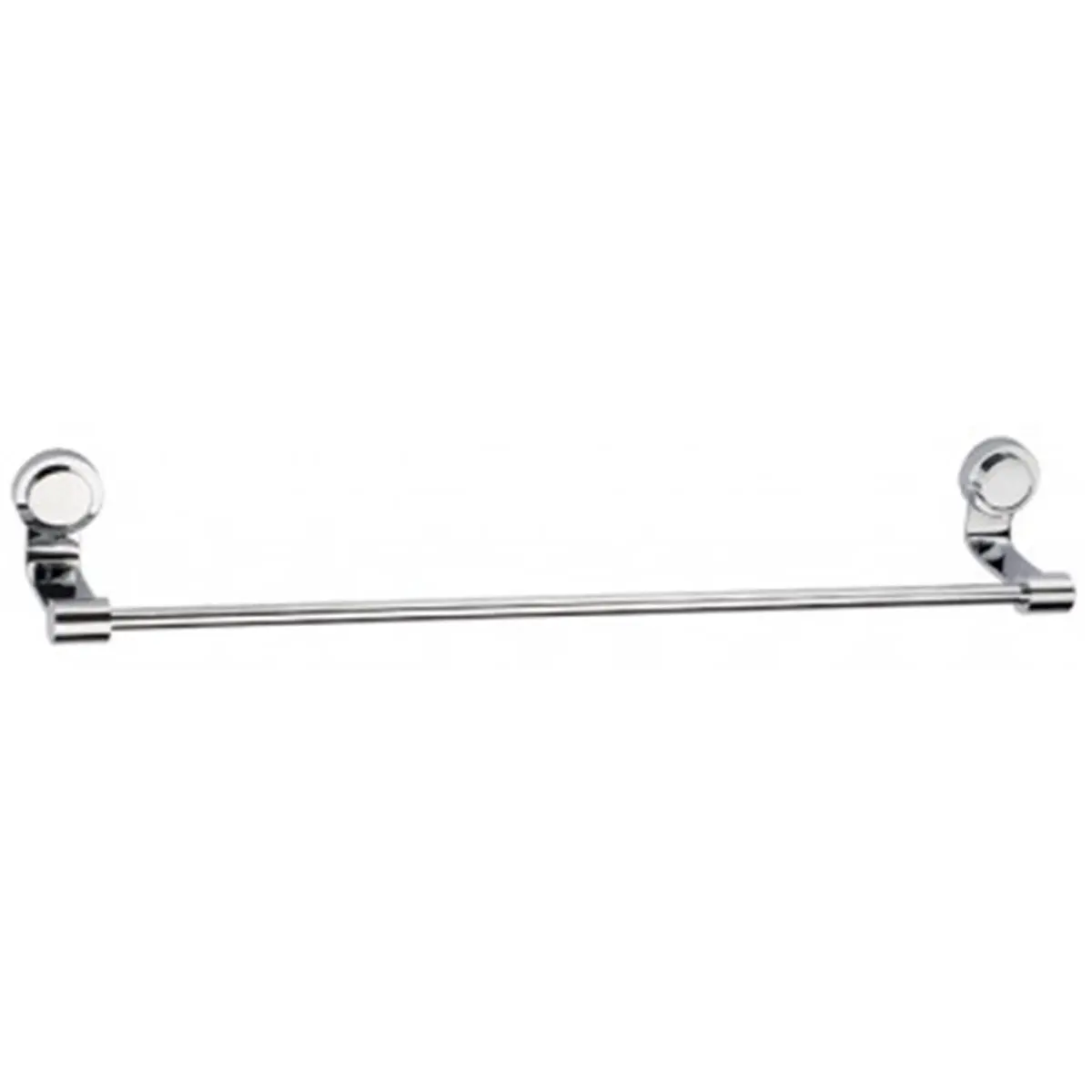 212 MAIN 30 in. Satin Nickel Wall-Mounted Single Bar Towel Rail - Bathroom Metal Fixture Towel Hooks, Contemporary, Durable, Easy-to-Maintain Home Bathroom Supply