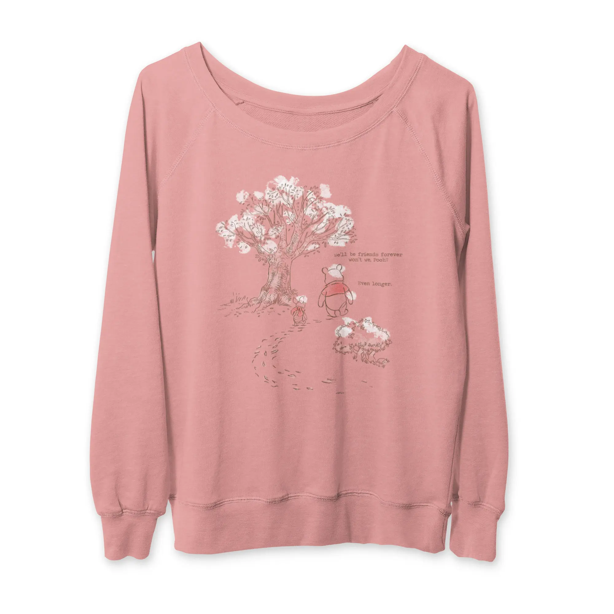 Junior's Winnie the Pooh Pooh And Piglet Friends Forever Sweatshirt