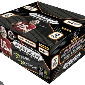 2025 Prizm Black Hobby Single Packs