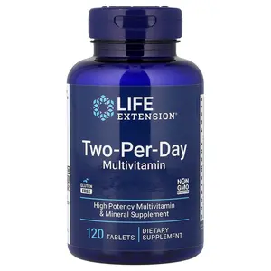 Life Extension Two-Per-Day Multivitamin, 120 Tablets
