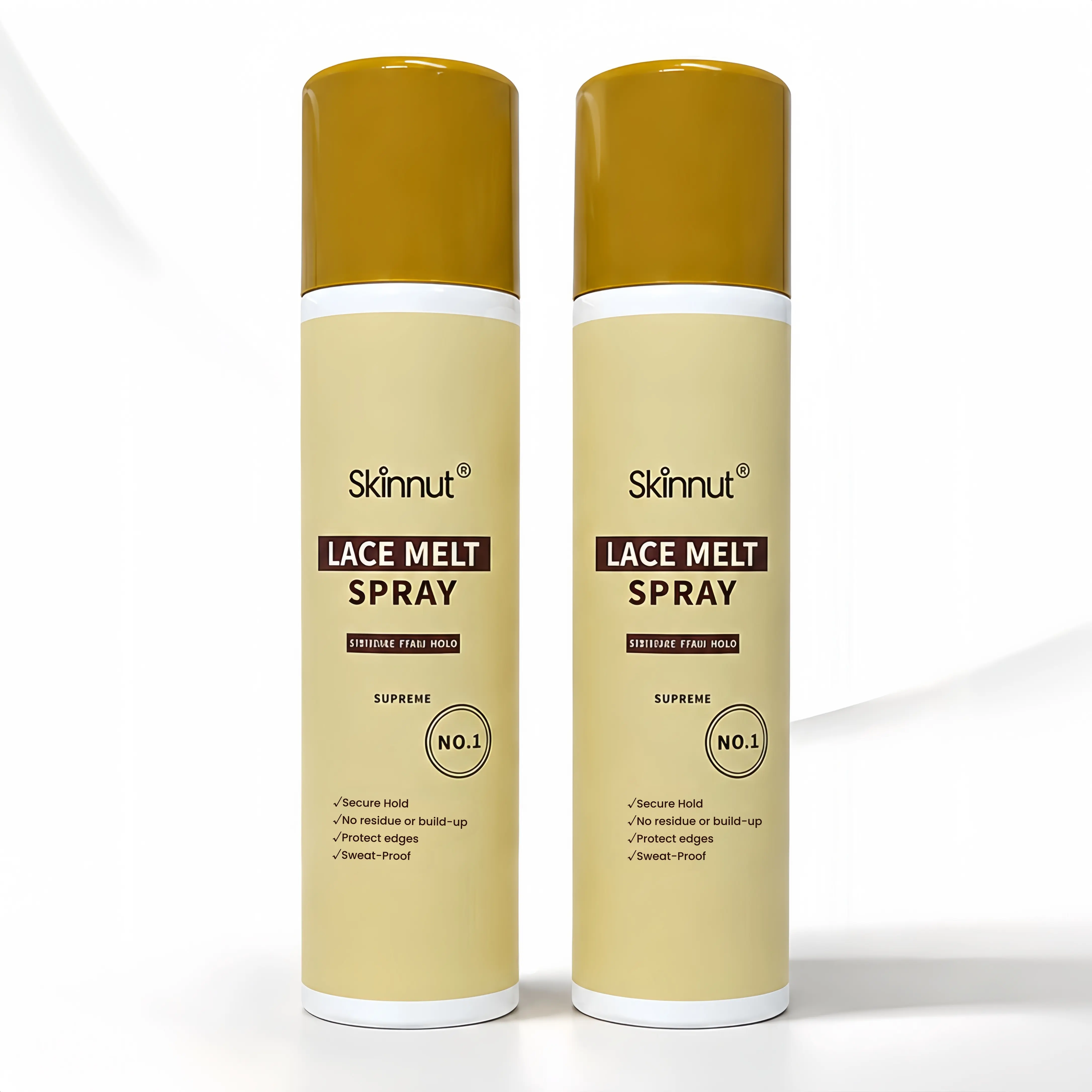 Lace Melting Spray And Holding Spray, Extra Hold Melting Spray for Lace Wigs, Strong Natural Forming Hold with Fast Drying/No Residue, 5.07 FL OZ 150 ML