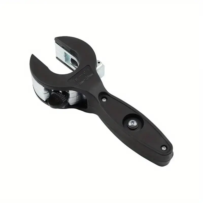 Ratchet-type One-hand Pipe Cutter Tool, Quick Fast Cutting for 5/16" to 1-1/8" Inch Stainless Steel Copper Aluminum Plastic Pipes, Home Improvement, Plumbing, HVAC, Construction Work