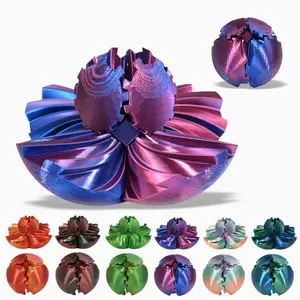 3D Printed Gear Ball, Gear Sphere Fidget Toy Stress Relief Toy for ADHD, Anxiety Relaxing Toy for Adults at work/study/travel
