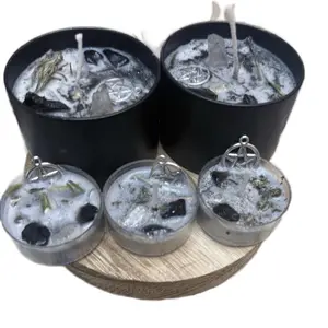 ️ Back the Hex Up – Protection & Reversal Ritual Candle