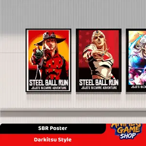 Steel Ball Run Poster - Not Include Frame - JJBA Poster - Decor Poster - Best Gift For Family and Friends