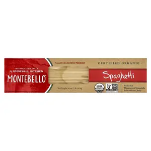 Montebello Organic Spaghetti, 16 oz (454 g)
