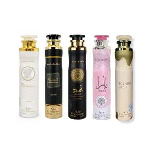 Lattafa Air Freshener Bundle Yara + Asad + Khamrah + Her Confession + Eclair /300Ml premium bundle of 5