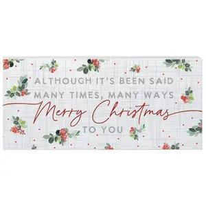 Sincere Surroundings 12" Although Its Said Holly Inspire Board