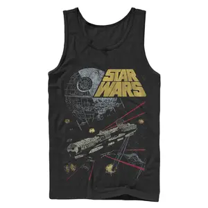 Men's Star Wars Millennium Falcon Battle Tank Top