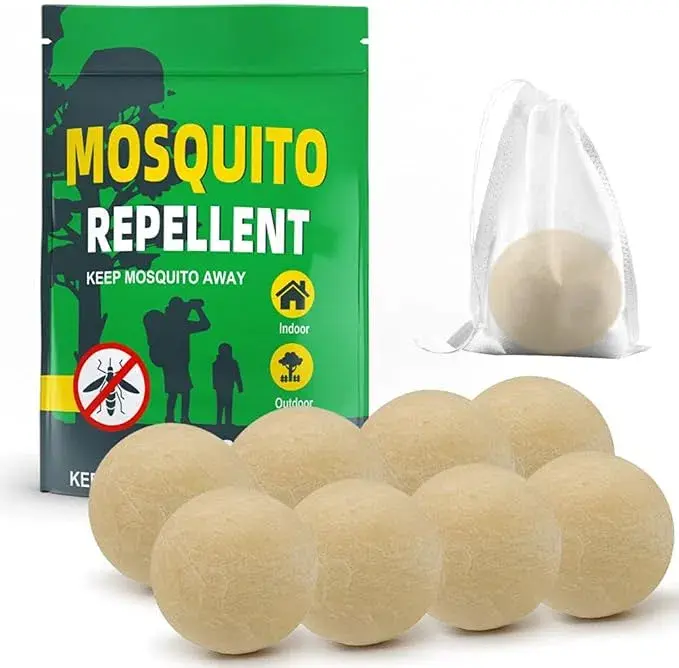 Outdoor Patio Mosquito Repellent, Natural Mosquito Repellent Indoors, Yard Mosquito Control, Patio Bug Barrier, Mosquito Repellent for Yards-8P,Halloween,Christmas gift
