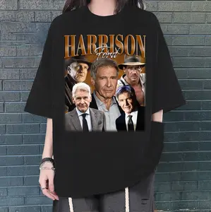 Harrison Ford T-Shirt, Harrison Ford T-Shirt, Harrison Ford Unisex, Unisex T-Shirt, Hip hop Graphic, Trendy T-Shirt, Retro T-Shirt