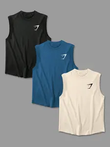 Men's Loose Fit Muscle Tank Top, Breathable Sleeveless Gym Shirt for Fitness & Daily Wear