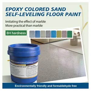 Multicolored Epoxy Sand Floor Paint Various Colors are Available Epoxy Colored Sand