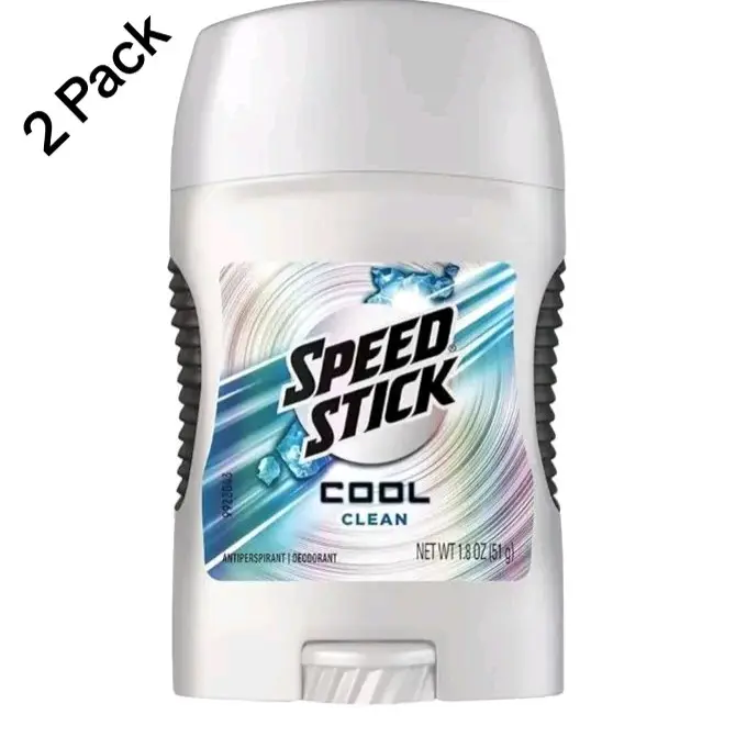 Speed Stick Men's Power Antiperspirant Deodorant (Stick Form, 1.8oz Travel Size, 2 Pack) - Fresh Aroma, Body Odor Control Daily Fragrance Blend for Personal Care, Male, Underarm Care, Daily Care, 1 To 1.9 Fl Oz