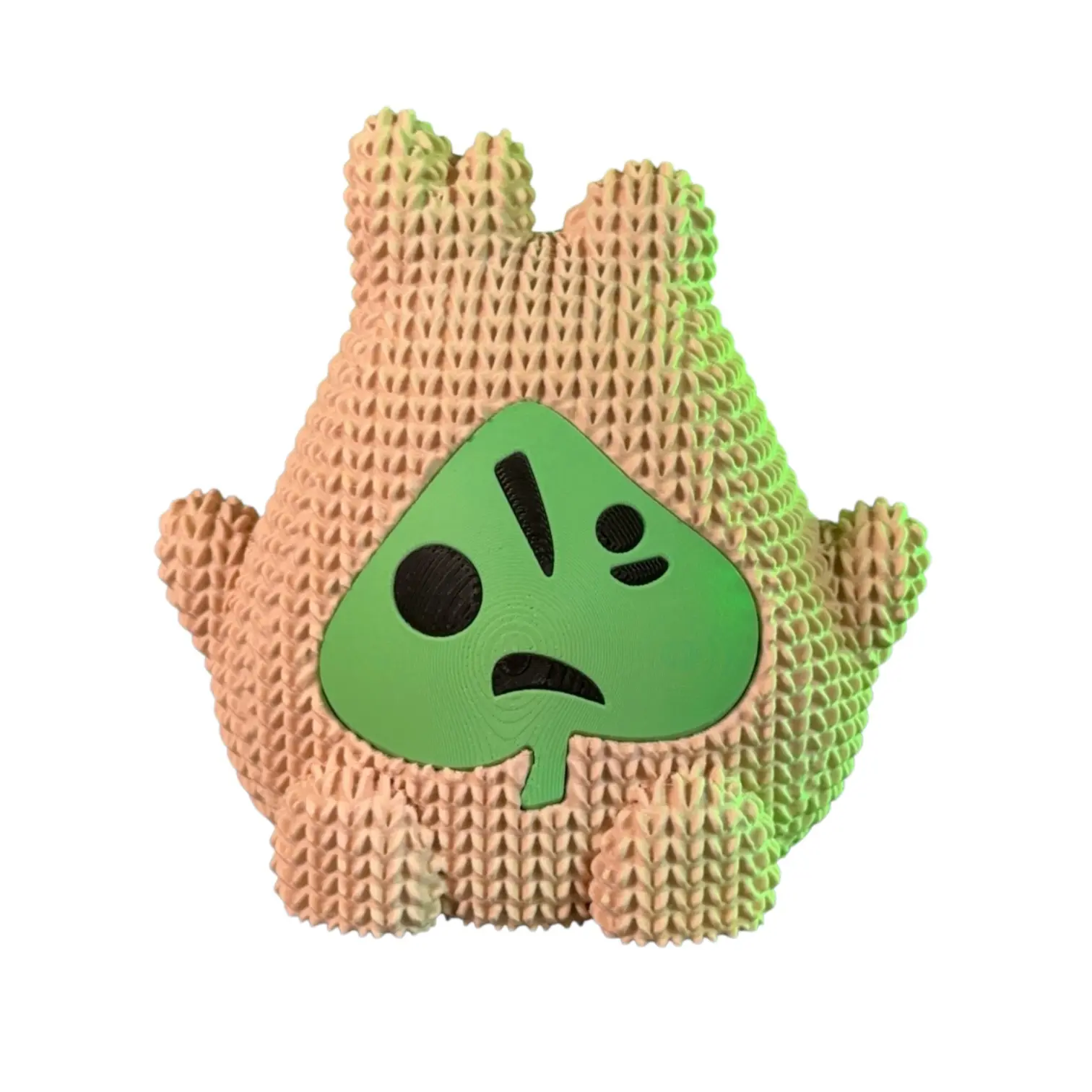 Knitted Korok - Inspired 3D Printed Collectible Knitted Korok - Inspired 3D Printed Collectible