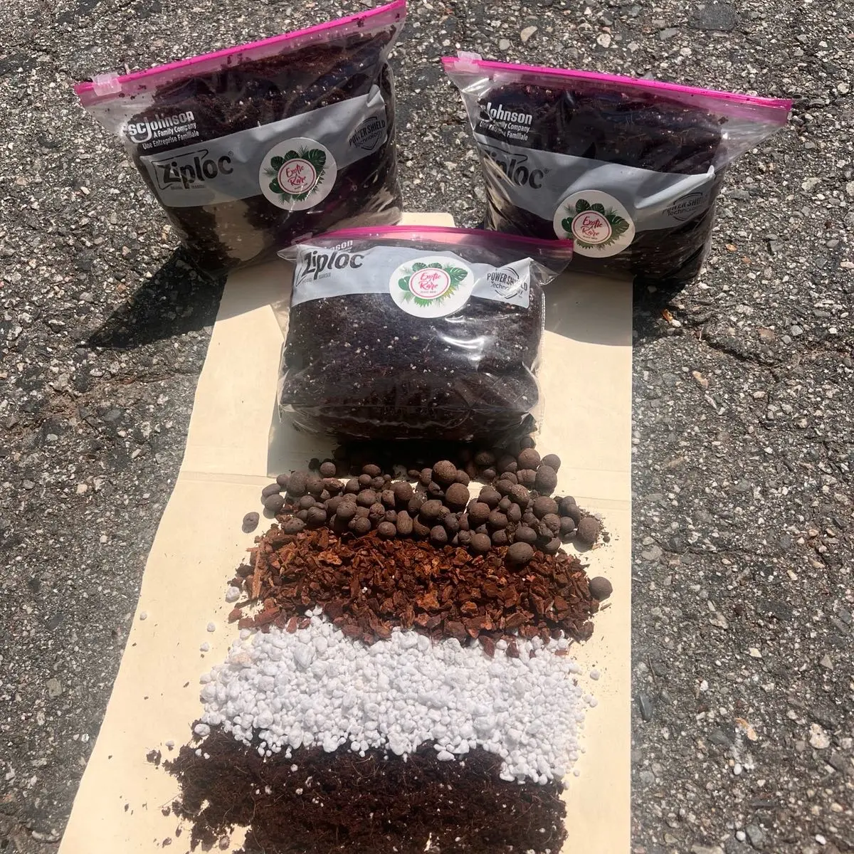 Exotic & rare plantshop soil mix