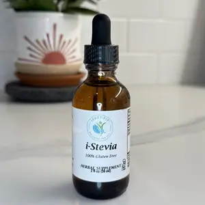 IFastFit Stevia natural sweetener liquid form gluten free and extracted stevia leaf