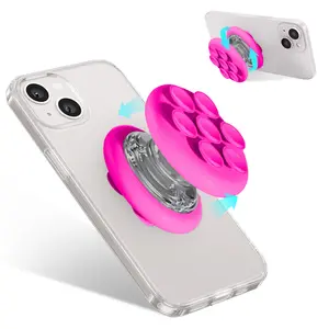 Mixed Color Smartphone Suction Cup Phone Case Mount for Mirror, Adhesive Cellphone Back Phone Holder for Summer Gift, Phone Suction Pad, Suction Cup Holder Phone Stand, Phone Accessories for iPhone & Android