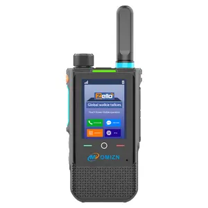 A5 Global Walkie Talkie Unlimited Range Mobile Radio, AES256 Encryption, 4000mAh, Unlocked, Support WiFi, Bluetooth, Making Calls, Android, Zello, 4G Network