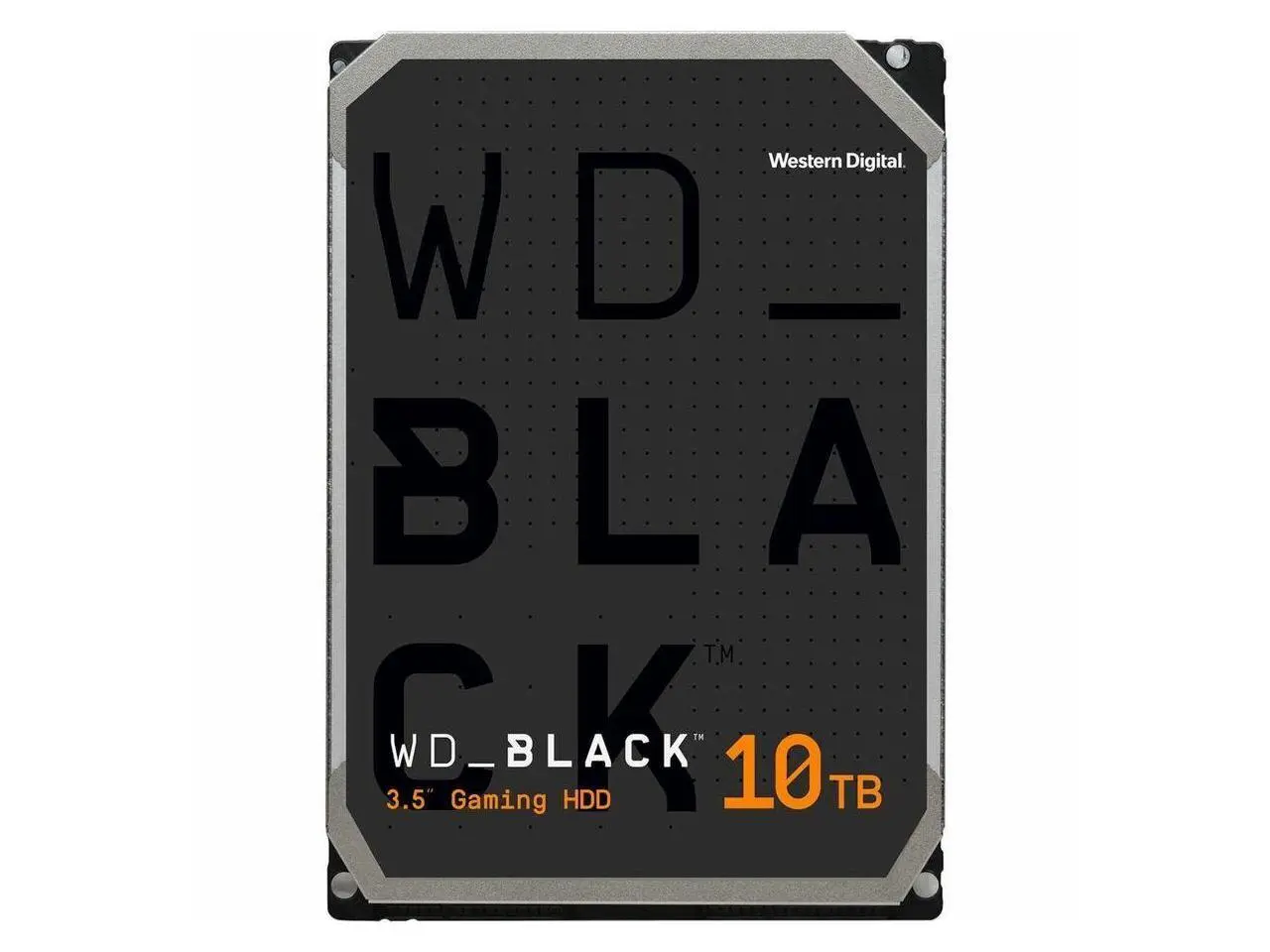 WD Black 10TB Hard Drive - 3.5" Internal - SATA (SATA/600) - Conventional Magnetic Recording (CMR) Method - WD102FZBX