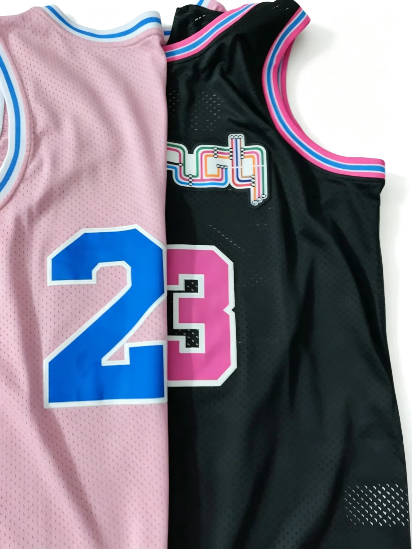 2023 Reversible Colorful Breathable Mesh Basketball Jersey - Professional Sporty Chic Normal Type Lightweight Knitted Machine Washable Sports Top - For Team Scrimmages, Music Festivals - Pairs with Basketball Shoes, Socks, Casual Wear, Collectibles, Game