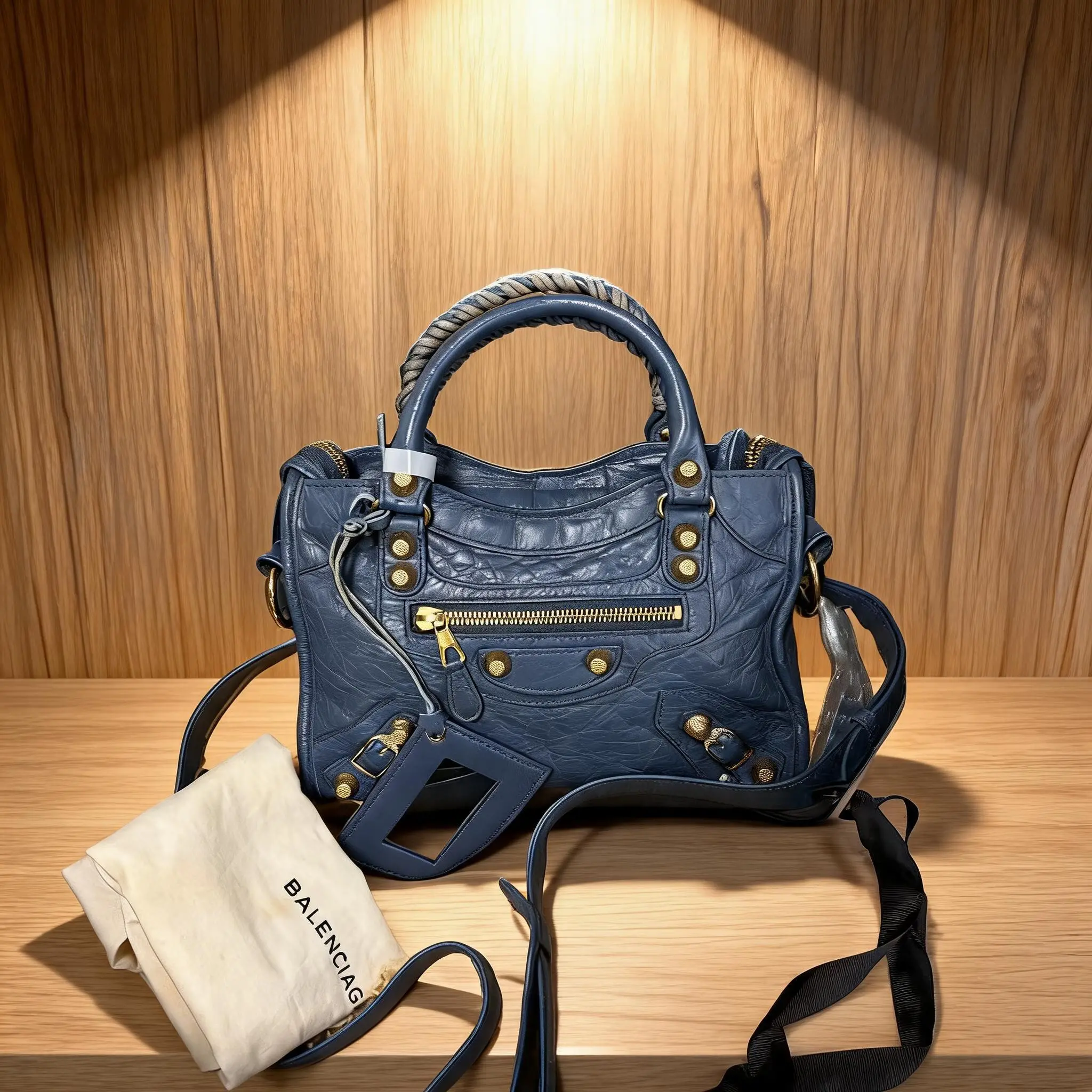 Pre-owned Balenciaga Leather Shoulder Bag C0810181914