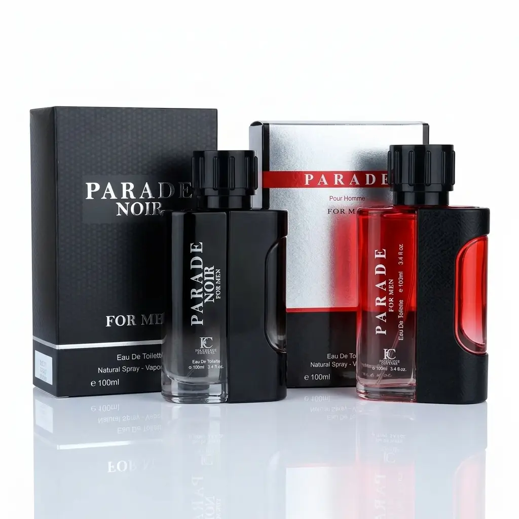 Parade & Parade Noir Cologne Set - 3.4oz EDP - Men's Fragrance Set