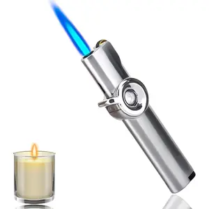 Cool Gadgets Gears Butane Lighters Refillable Novelty Lighter for Fireplace Candle Camping BBQ (Gas) (06)