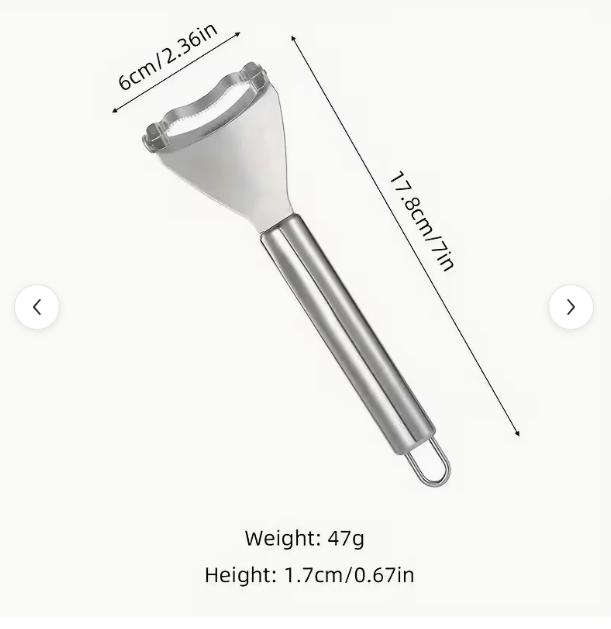 Durable Stainless Steel Corn Kernel Remover | Manual Corn Dehusker for Home and Commercial Kitchens, 410 Stainless Steel, No Electricity Needed