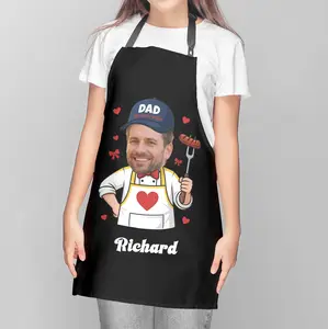 Personalized Photo Apron for Dad – Custom Father’s Day Gift