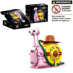 573pcs Phone Bug Building Block Set, Animal Series Model Decor, Desktop Collection, Birthday Gift, Halloween Easter Christmas New Year Gift