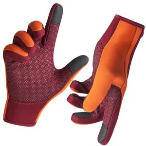 Winter Gloves Women Men Ski Snow Gloves Liner Thermal Warm Touch Screen, Suit for Running, Cycling, Biking, Hiking, Driving, Walking, Typing, Freezer Work, Sports, Soccer, Shooting, Gaming