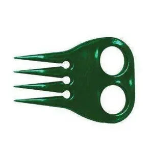 Hunter green Braiding Comb