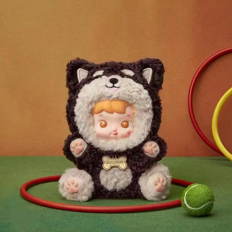 (DAREN3074) POP MART HACIPUPU Take Me Home Series - Vinyl Plush Pendant Blind Box