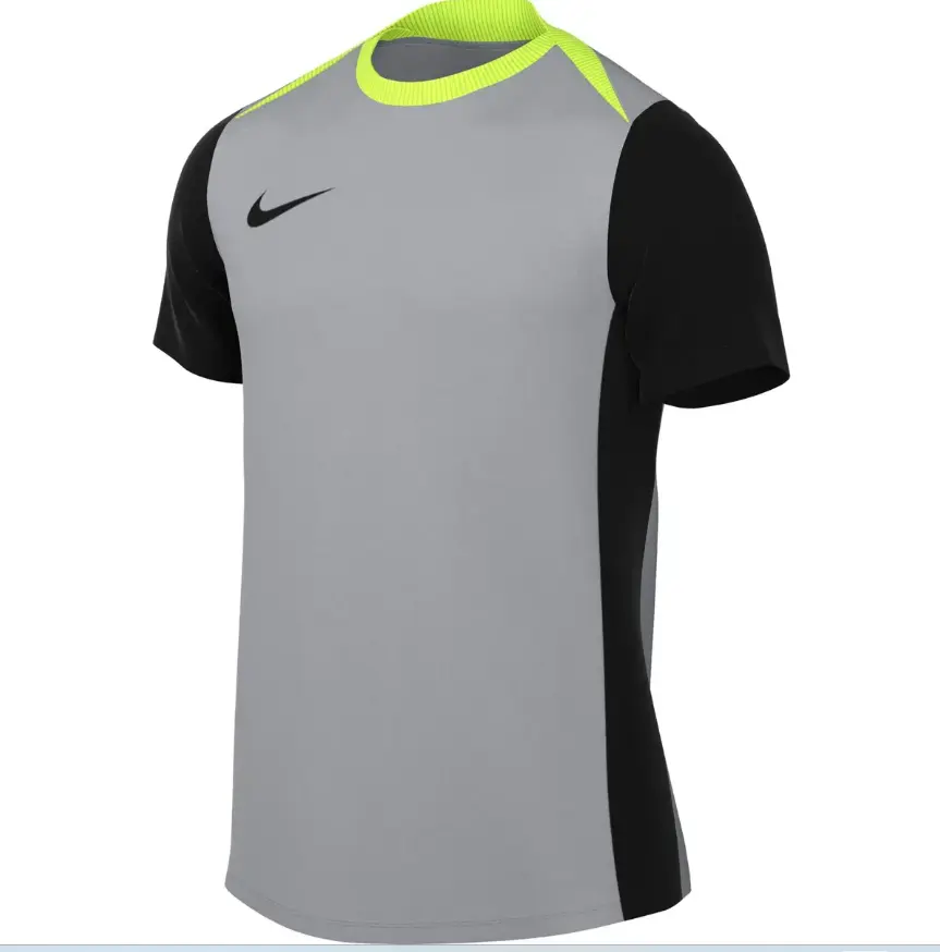 Nike Training T-Shirt Dri-FIT Academy Pro 24 Wolf Grey/Volt FD7592-013 Size Small